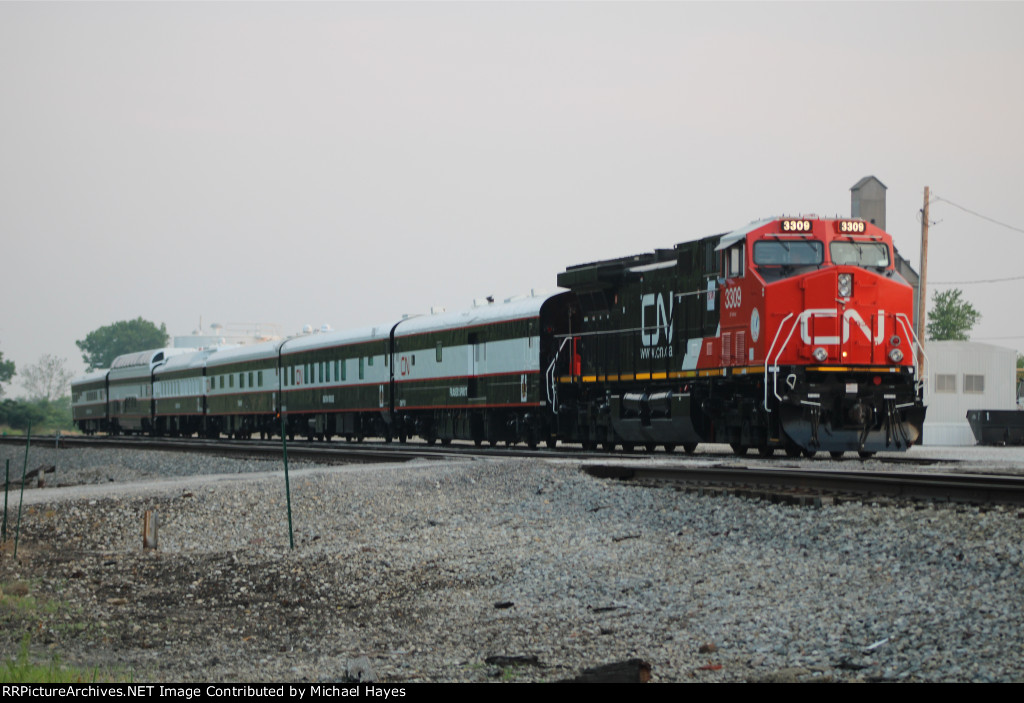 CN OCS Train in Centralia IL